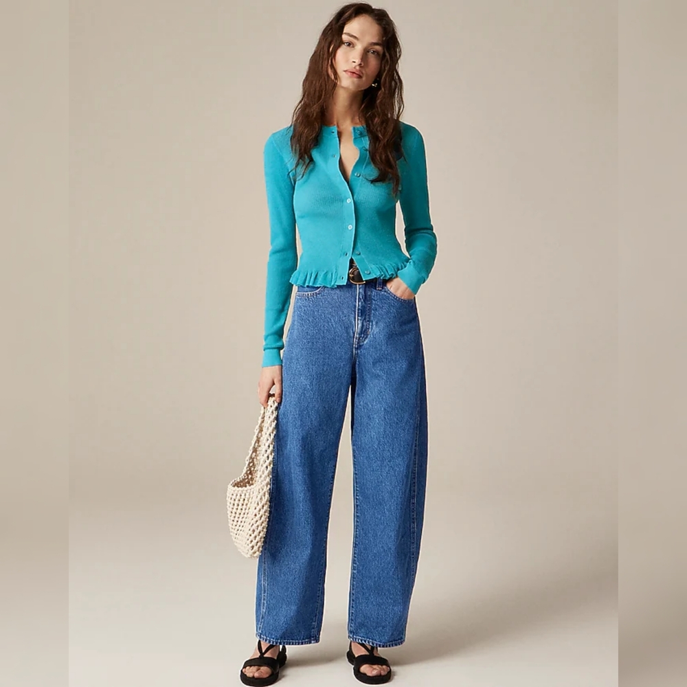 J. CREW Barrel-leg jean